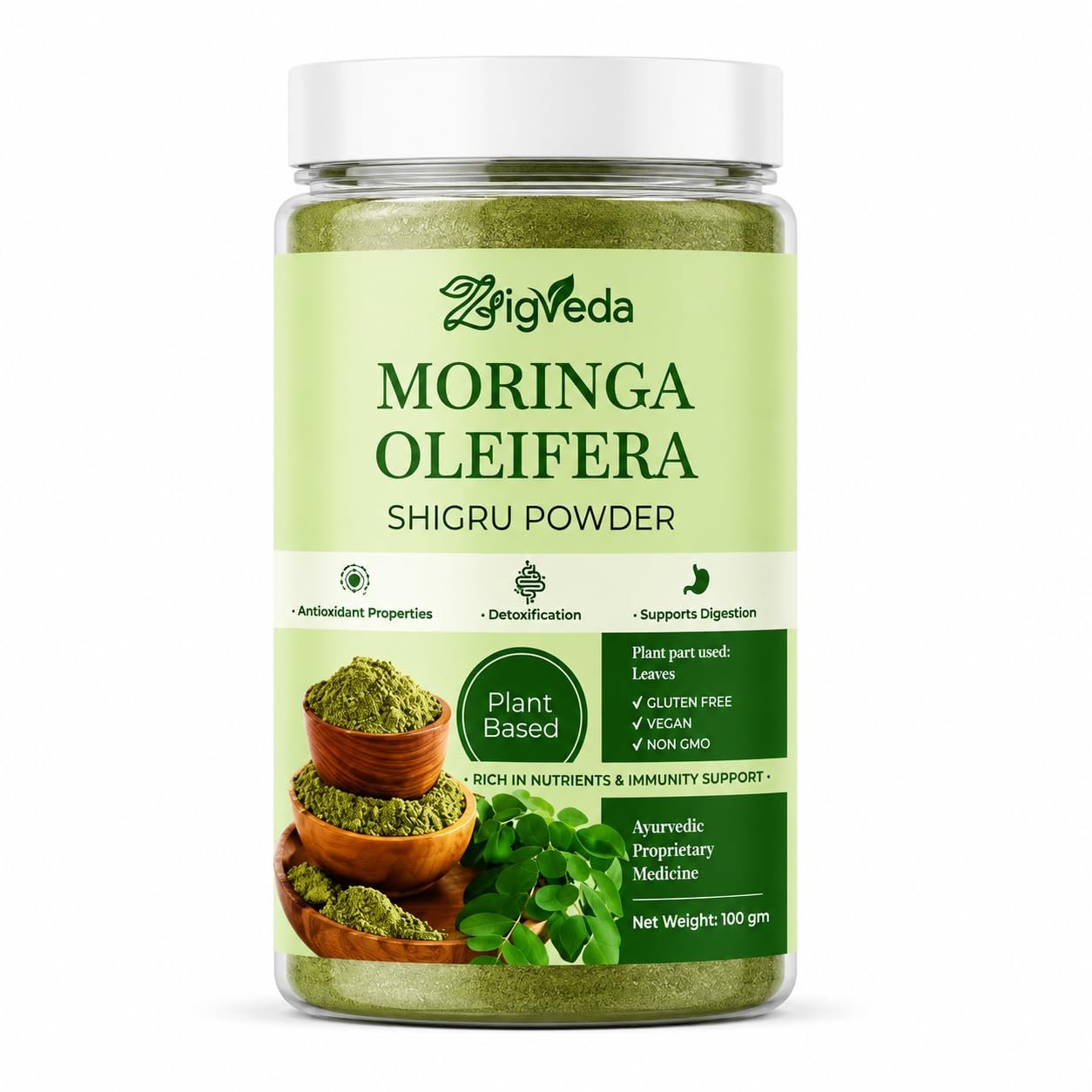 zigveda moringa powder